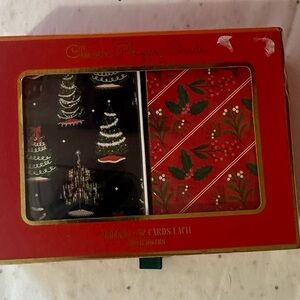 Paper source Christmas playing cards